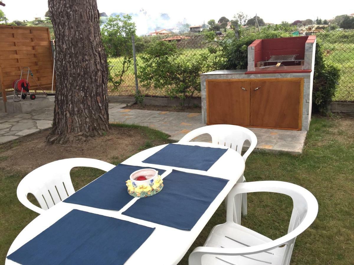 Athos View Villa By The Sea Ormos Panagias Exteriör bild