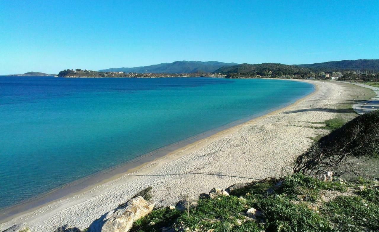 Athos View Villa By The Sea Ormos Panagias Exteriör bild