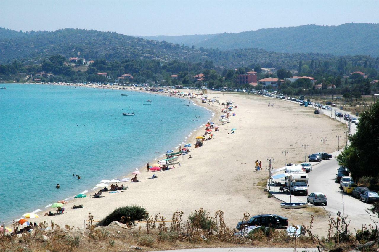 Athos View Villa By The Sea Ormos Panagias Exteriör bild