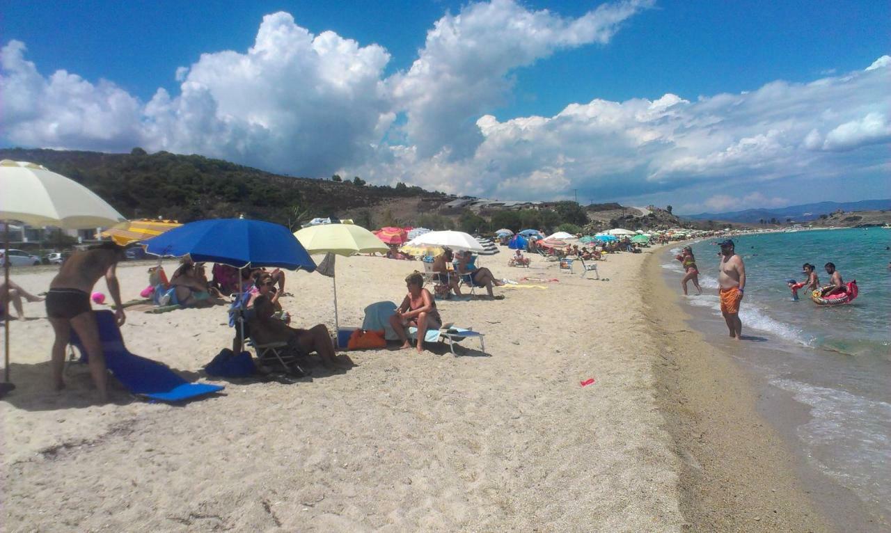 Athos View Villa By The Sea Ormos Panagias Exteriör bild